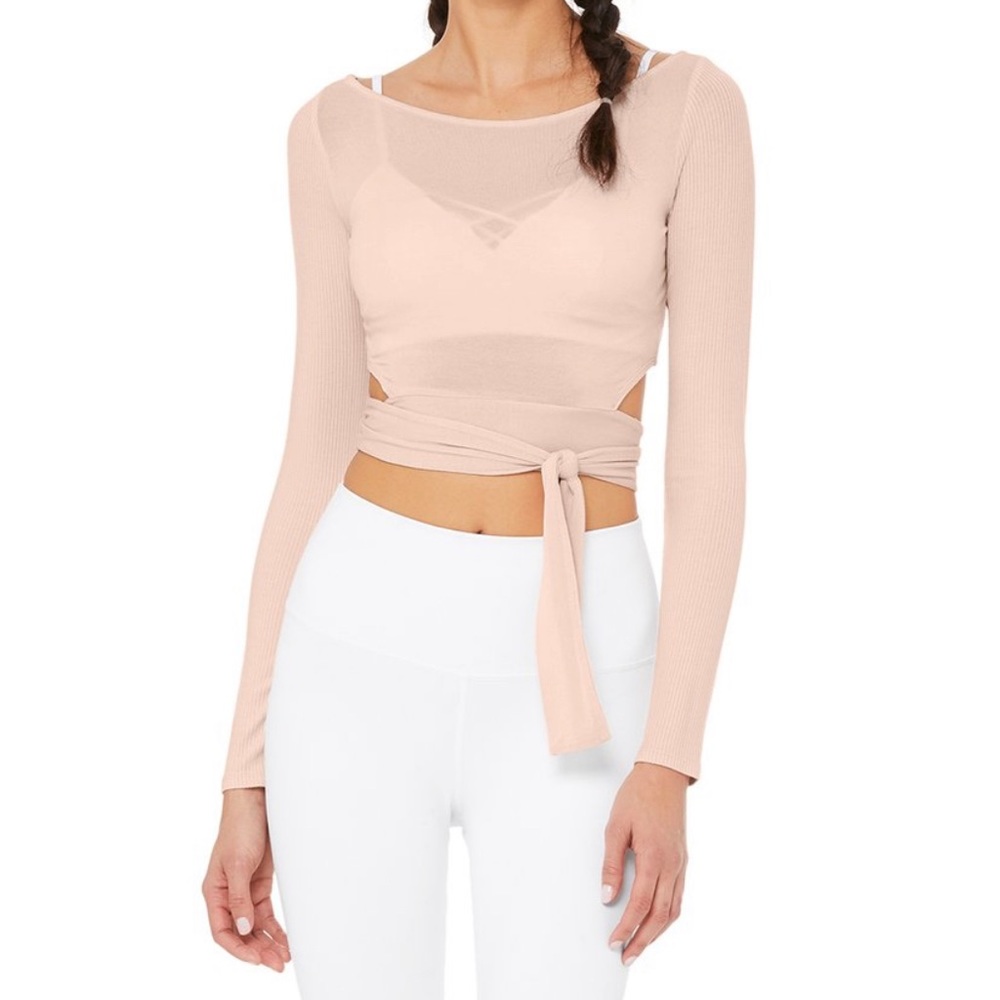 ALO YOGA BARRE LONG SLEEVE